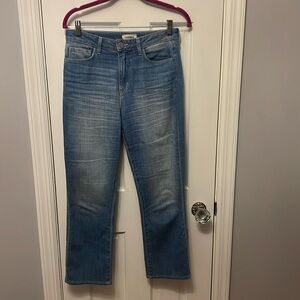 L’AGENCE Nadia high rise crop straight jeans size 27